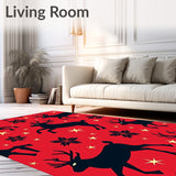 Winter Wonderland Reindeer with Motifs(Red)