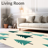 Nordic Spruce Elegant Jolly Hearth Adornment(Beige)