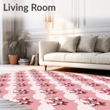 Luxurious Blossom Cascade Shag Collection(Pink)