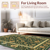 Luxurious Gold Accented Tiled Motif(Green)