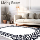 Scrollwork Magnificent Lattice Aristocratic(Black)