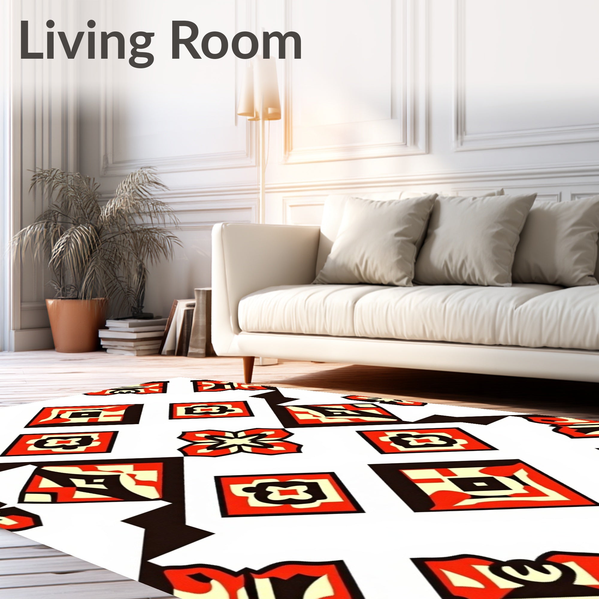 Aztec Southwestern Native Inspired Design (Red) - ODIKA