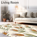 Harvest Wheat Sheaf with Autumn Field Inspiration(Ivory)