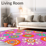 Festival Mosaic Medallion Design (Pink)