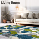 Eclectic Abstract Area(Blue)