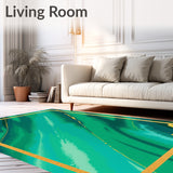 Emerald Watercolor Splash Deluxe Artisan(Green)