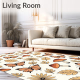 Autumn Harvest Lepidoptera Collection Decorative Walkway(Orange)