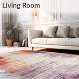 Boho Inspired Color Wash Indoor Area Carpet(Beige)