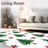 Enchanted Winter Forest Fir Celebration Decorative Surface(Green)