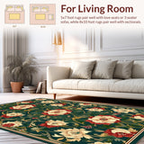 Elegant Floral Art Nouveau Aesthetic(Green)