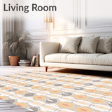 Lattice Interlocking Luxurious Decorative(Beige)