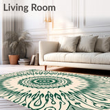 Paisley Cascade with Center Focal Point(Green)