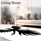 Hauntingly Elegant Mammalian Flyer Witchy Seasonal Display(Black)