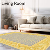 Heirloom Jacquard Trellis Brushstroke(Yellow)