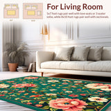 Sophisticated Distressed Floral(Green)