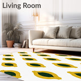 Bold Interlocking Patterned with Modern Flair(Gold)