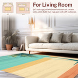 Chic Surfboard Bathroom Featuring Palm Trees on Rustic Wood Texture(Blue)