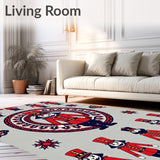 Festive Nutcracker Ballet Medallion(Red)