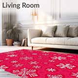 Yuletide Pathway Adornment Seasonal Household Embellishment(Red)