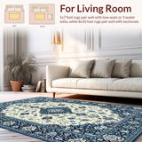 Chic Vintage Inspired Botanical(Blue)