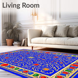 Mosaic Jewel Tapestry Visual Symphony(Blue)