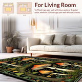 Stylish Gothic Inspired Leaf(Black)