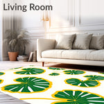 Monstera Leaf Botanical Print (Green) - ODIKA