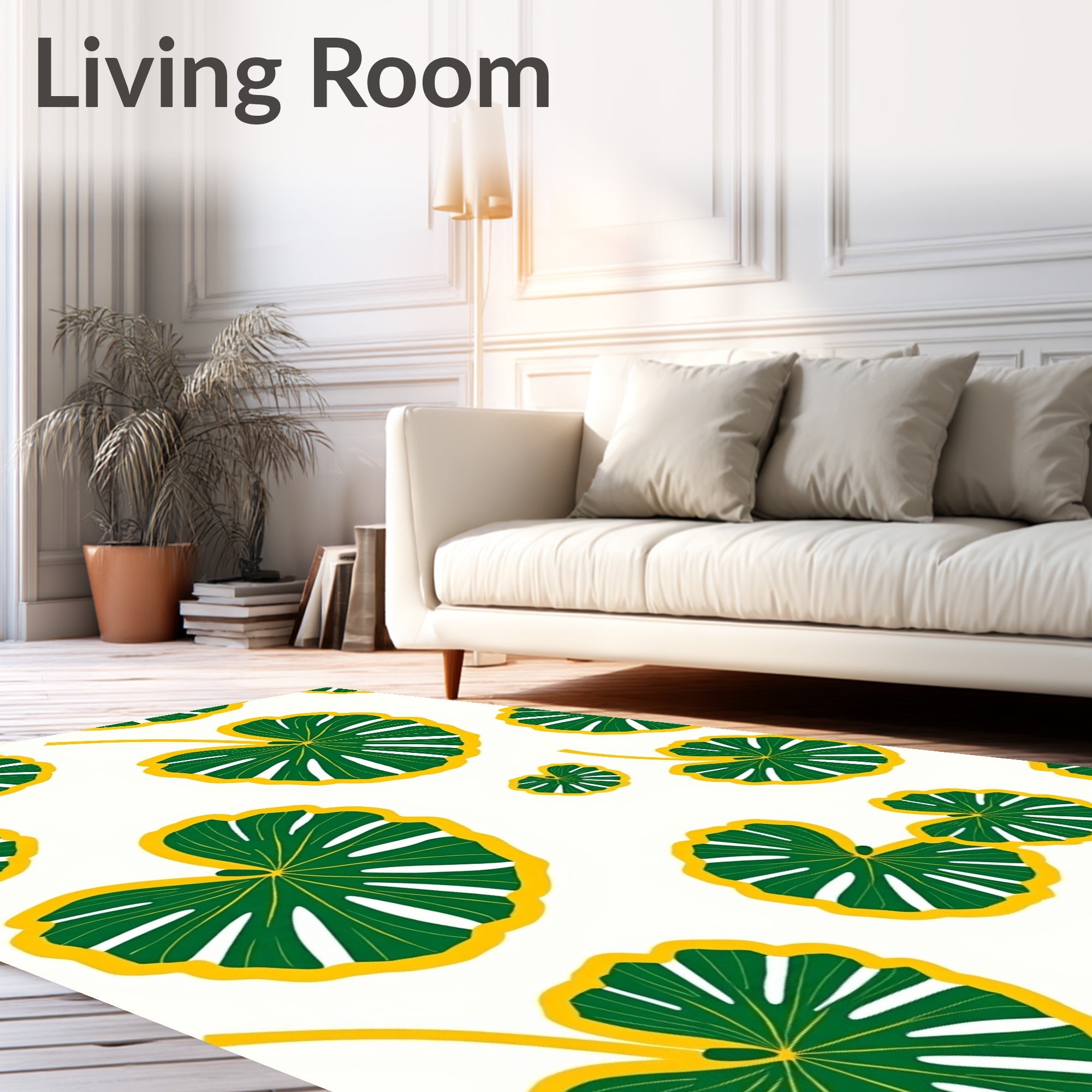 Monstera Leaf Botanical Print (Green) - ODIKA