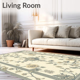 Vintage Inspired with Classical Floral Beige(Beige)