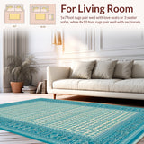 Aqua Bow Elegant Entryway Accent(Beige)