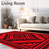 Southwest Lattice Tapestry(Red)