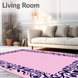 Enchanted Garden Vine with Playful Dot Highlights (Pink)