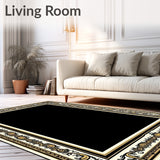 Medallion Tapestry with Ornate Border Design(Gold)