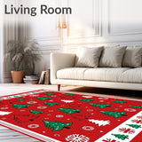 North Pole Wonderland Decorative Flooring(Red)