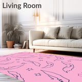 Haunting Nocturnal Creature Celestial Display Festive Accent(Pink)