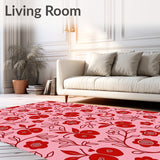 Whimsical Fruit Branch Blossom Enchanted Garden Nostalgic(Pink)