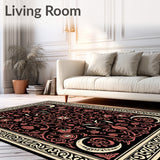 Witchy Moon and Floral Bones Ornate(Black) - ODIKA