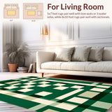 Bold Rustic Striped Composition(Green)