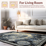 Celestial Phases with Sunburst and Astral Clockwork Motifs(Black)