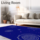 Celestial Constellation Artistic Dreamscape (Blue)