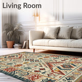 Bohemian Area Tribal Inspired(Beige)