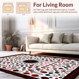 Rustic Dark Nature Inspired Design(Red)