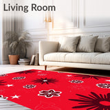 Starlight Blossom Joyful Celebration Contemporary Artistic(Red)