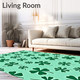 Whimsical Shamrock Constellation with Lucky(Green)