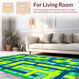 Fun City Themed Imaginative Play Surface(Green)