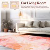 Coral Ombre Accent Hues(Pink)