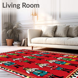 Vintage Nutcracker Parade(Red)