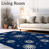 Nordic Constellation with Scandinavian Winter Celestial Theme(Blue)
