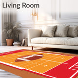 Central Football Gridiron Yard Lines(Orange)