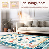 Aqua Alphabet Mat Sea Creature Kids Play Area(Blue)